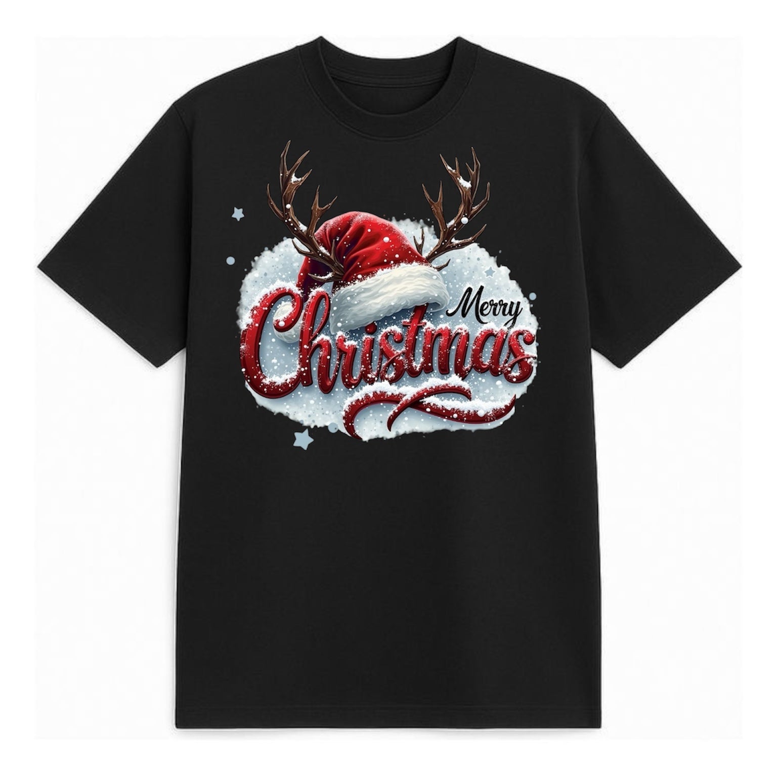 Christmas Black T-Shirt