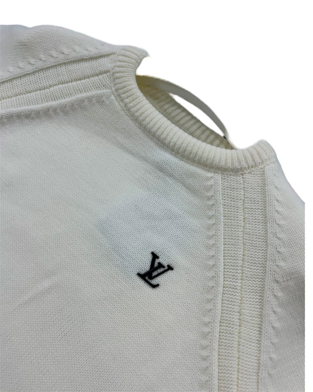 LV White Sweater