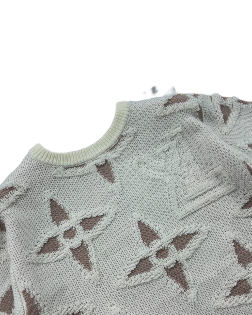 LV White Sweater