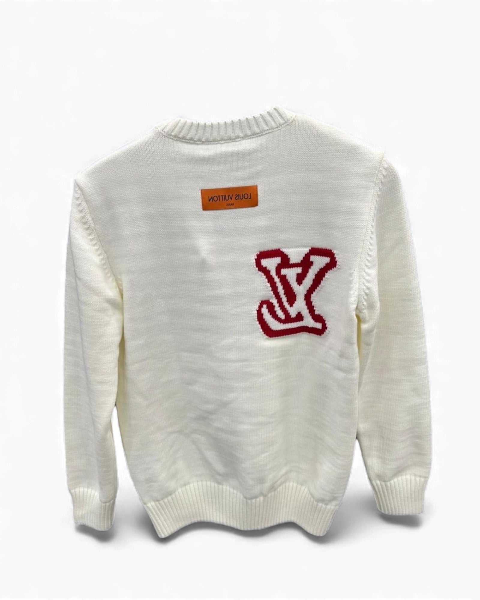 LV White Sweater