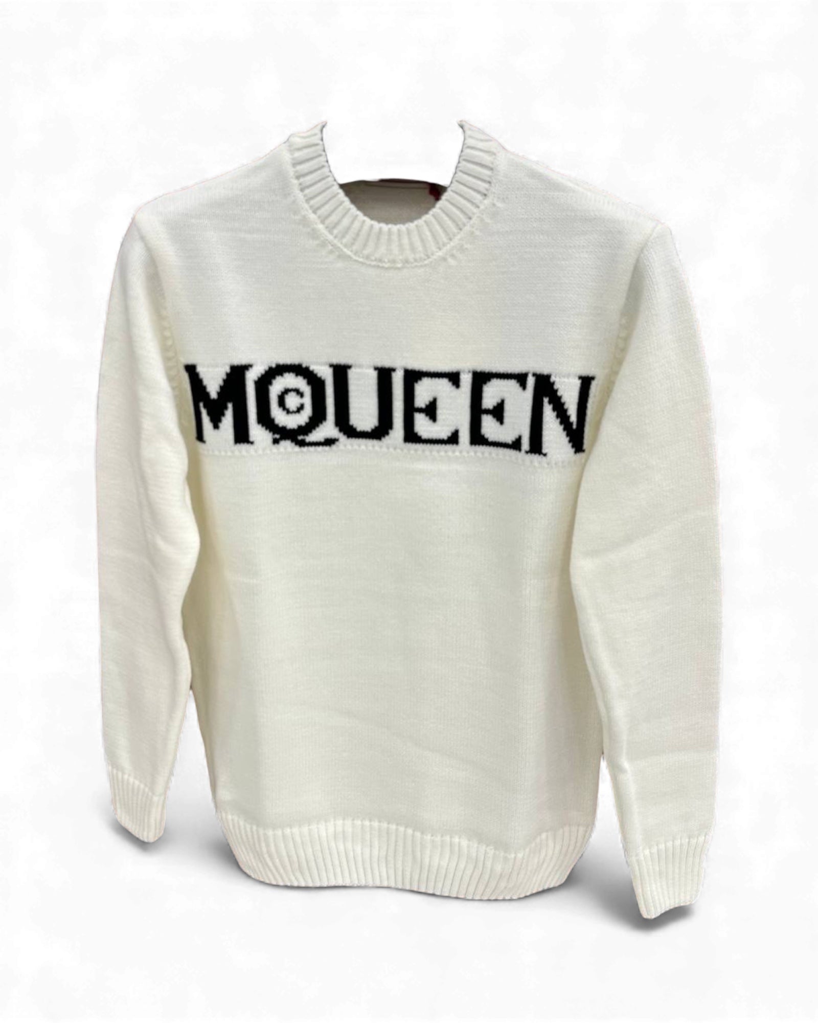 McQueen White Sweater