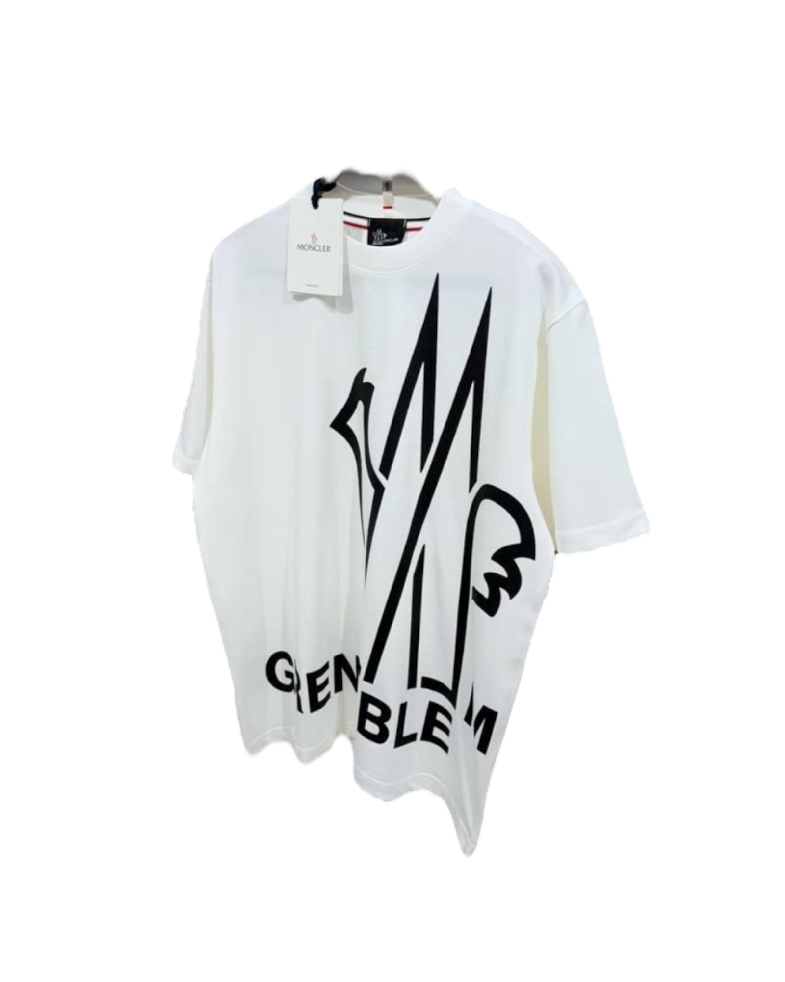 Moncler Black And White T-Shirt