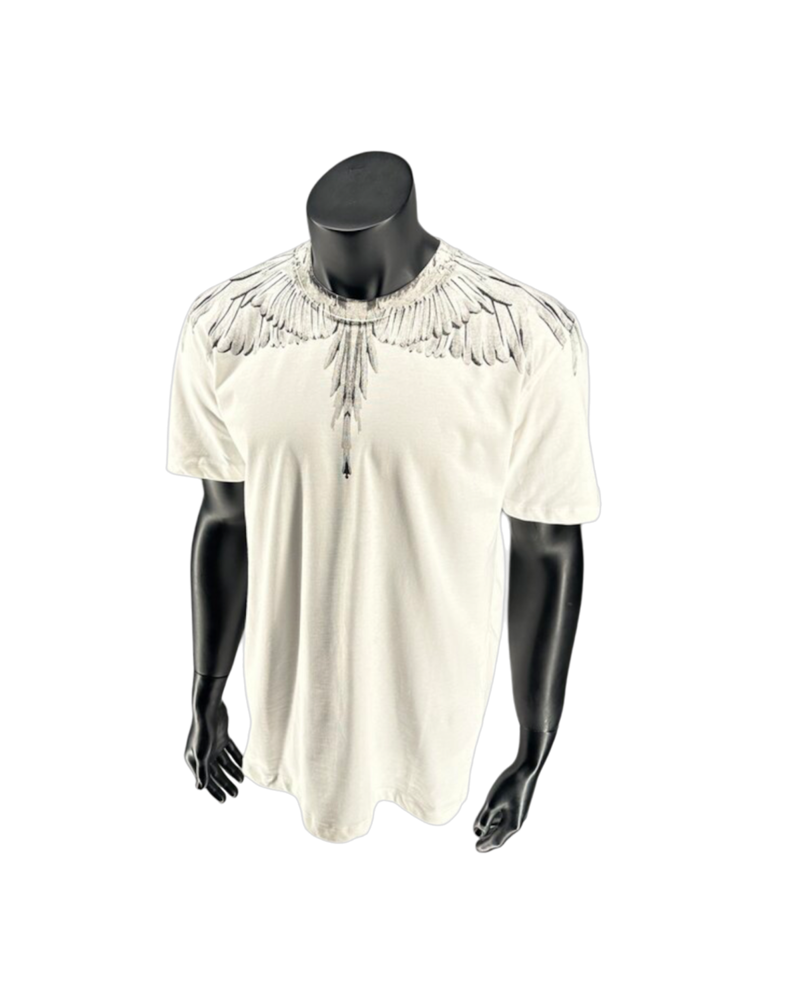 Marcelo White  And Black T-Shirt