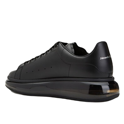 Alexander McQueen Black Leather Shoes