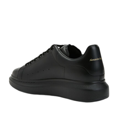 Alexander McQueen Black Leather Shoes