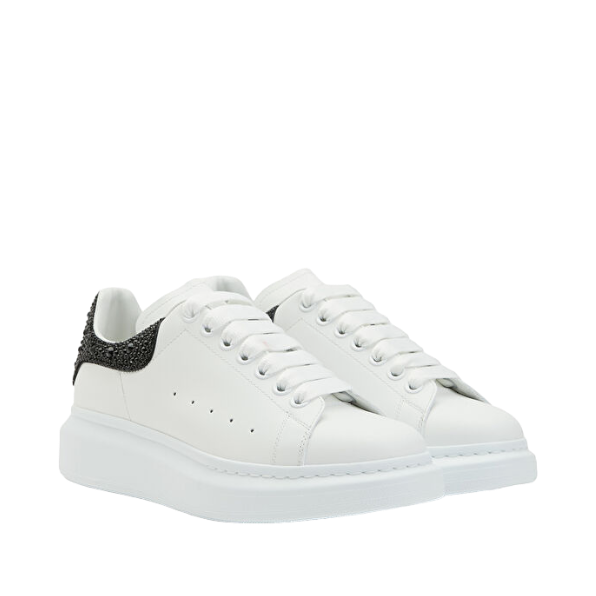 Alexander McQueen White  Leather Shoes